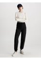 Pantalón De Chándal De Algodón Orgánico Mujer Negro Calvin Klein de Calvin Klein