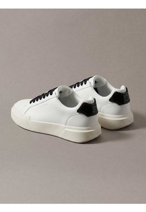 Tenis Blanco Chunky Cupsole Con Cordones Calvin Klein