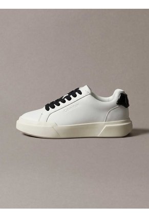 Tenis Blanco Chunky Cupsole Con Cordones Calvin Klein