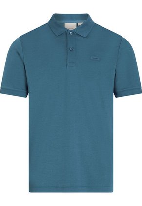 Polo Verde Slim De Algodón Calvin Klein