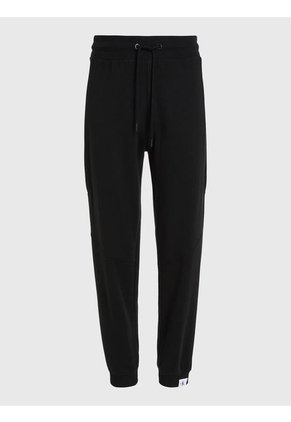 Pantalón De Chándal De Algodón Orgánico Mujer Negro Calvin Klein