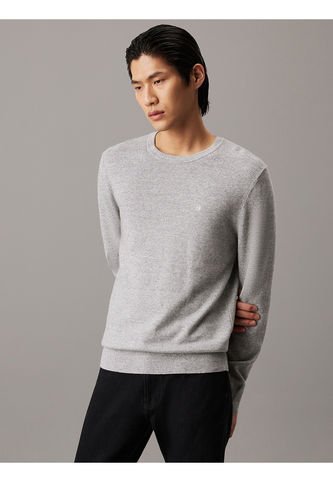 Saco Gris Tejido Structure Micro Pique Calvin Klein Calvin Klein