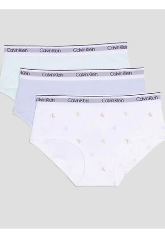 Pack Multicolor De 3 Pantys Para Niña Calvin Klein Calvin Klein