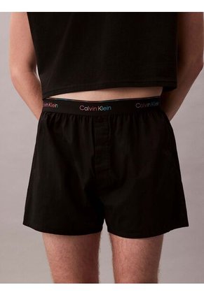 Pantalonetas Negro De Estar Por Casa - Pride Calvin Klein