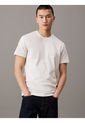 Camiseta Blanca De Punto Pesado Calvin Klein de Calvin Klein