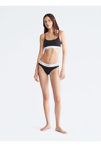 Bralette Con Logo Mujer Negro Calvin Klein Calvin Klein
