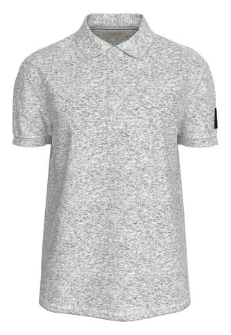 Polo Gris Con Insignia Calvin Klein Calvin Klein