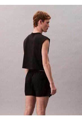 Pantalonetas Negro De Estar Por Casa - Pride Calvin Klein