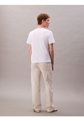 Camiseta Blanca Con Monograma Arcoíris - Pride Calvin Klein