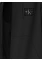 Buzo Negro Con Capota Y Etiqueta Tejida Calvin Klein de Calvin Klein