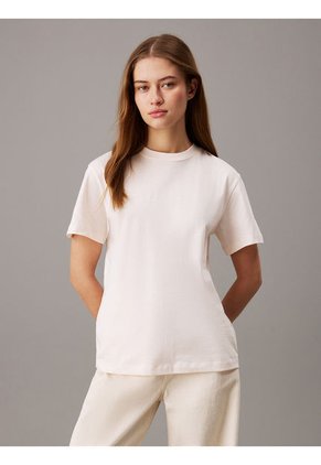 Camiseta Rosada Con Logo Hero Calvin Klein