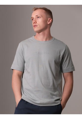 Camiseta Gris Manga Corta Calvin Klein Calvin Klein