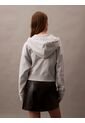 Buzo Gris Con Capota Y Cierre De Cremallera Calvin Klein de Calvin Klein