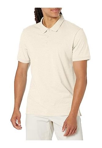 Polo De Algodón Hombre Gris Calvin Klein