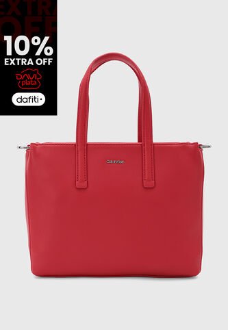 Bolso Calvin Klein Rojo Calvin Klein