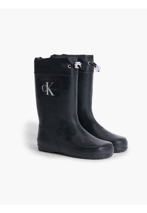 Botas De Caucho Para Niño Negro Calvin Klein