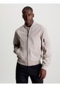 Chaqueta Beige Bomber De Nailon De Algodón Calvin Klein de Calvin Klein