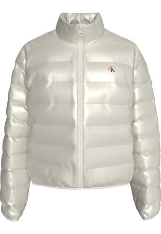 Chaqueta Blanca Acolchada De Plumón Con Brillo Ultraligero Calvin Klein Calvin Klein