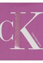 Camiseta Con Cuello Redondo Niña Morado Calvin Klein de Calvin Klein