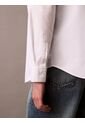 Camisa Blanca Oxford Clásica De Manga Larga Calvin Klein de Calvin Klein