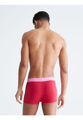 Bóxer Pride Micro De Talle Bajo Hombre Rojo Calvin Klein