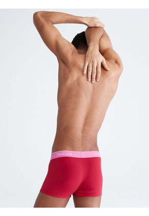 Bóxer Pride Micro De Talle Bajo Hombre Rojo Calvin Klein