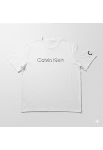 Camiseta Blanca Con Logo Traveling Calvin Klein Calvin Klein