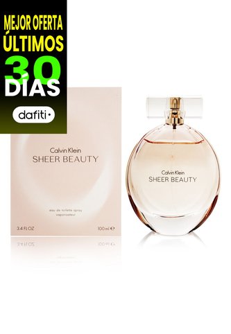 Perfume Beauty Sheer De Calvin Klein Para Mujer 100 Ml Calvin Klein