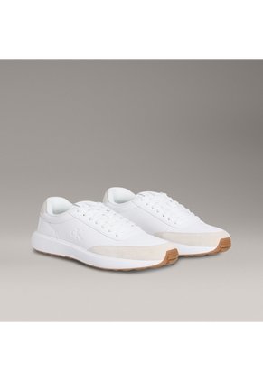 Tenis Blanco Runner Athleisure De Cuero Calvin Klein