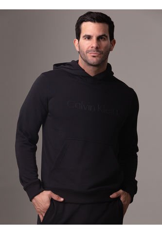 Buzo Negro Sport Con Logotipo Tonal Calvin Klein Calvin Klein
