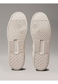 Tenis Blanco Basket De Cuero Con Detalles De Gamuza Calvin Klein de Calvin Klein