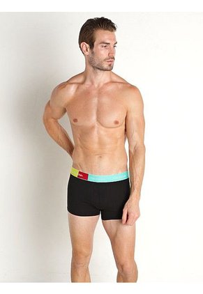 Boxer Negro Con Logo En Microfibra Calvin Klein