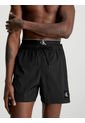 Bañador Con Cintura Doble Hombre Negro Calvin Klein de Calvin Klein