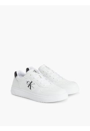 Tenis Bajas Para Niño Blanco Calvin Klein