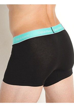 Boxer Negro Con Logo En Microfibra Calvin Klein