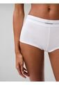 Panty Blanco Hípster - Cotton Modal Rib Calvin Klein de Calvin Klein