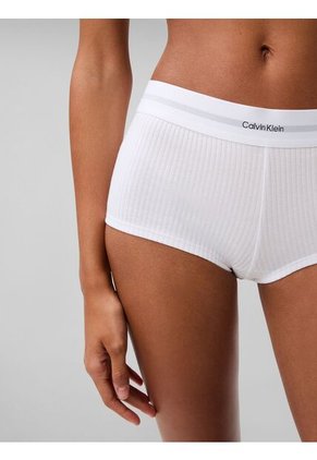 Panty Blanco Hípster - Cotton Modal Rib Calvin Klein
