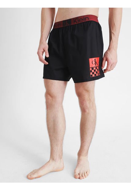 Boxer Suelto De Tela Con Logo Para Hombre Calvin Klein
