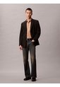 Camisa Beige Slim Fit Elástica De Manga Larga Calvin Klein de Calvin Klein