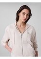 Buzo Beige Con Capota Y Cierre De Cremallera Calvin Klein de Calvin Klein