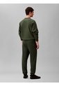 Jogger Verde De Felpa Con Monograma Calvin Klein de Calvin Klein
