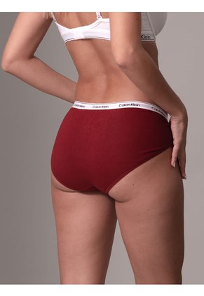 Pantie Hipster Vinotinto - Modern Logo Calvin Klein