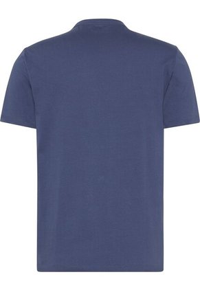 Camiseta Azul White Bogo Graphic Crewneck Calvin Klein