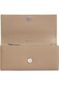 Billetera Beige Trifold Con Placa Metálica Calvin Klein de Calvin Klein