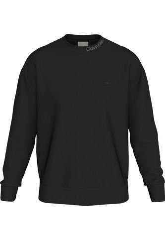 Saco Negro Con Logo En El Cuello Calvin Klein Calvin Klein