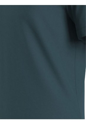Camiseta Slim Con Logo Hombre Azul Calvin Klein