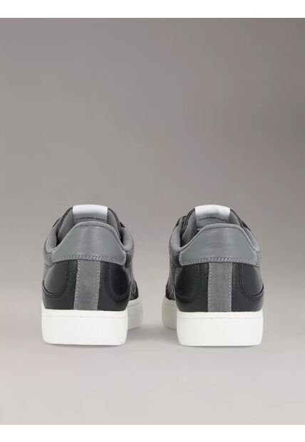 Tenis Negros De Cuero Para Hombre Calvin Klein