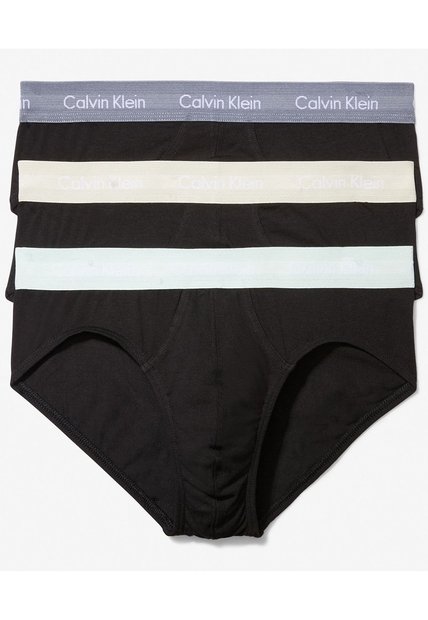 Pack Negros De 3 Calzoncillos En Algodón Calvin Klein