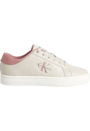 Tenis Rosado Classic Cupsole De Cuero Calvin Klein