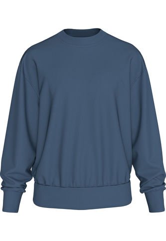 Saco Azul Con Logo Tape Calvin Klein Calvin Klein